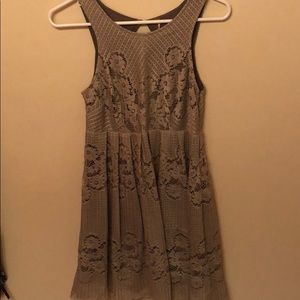 Grey Free People dress